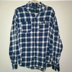 Volcom Long Sleeve Slim Fit Flannel